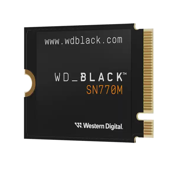 Western Digital Black WD_BLACK SN770M NVMe 1 TB M.2 PCI Express 4.0 TLC 3D NAND