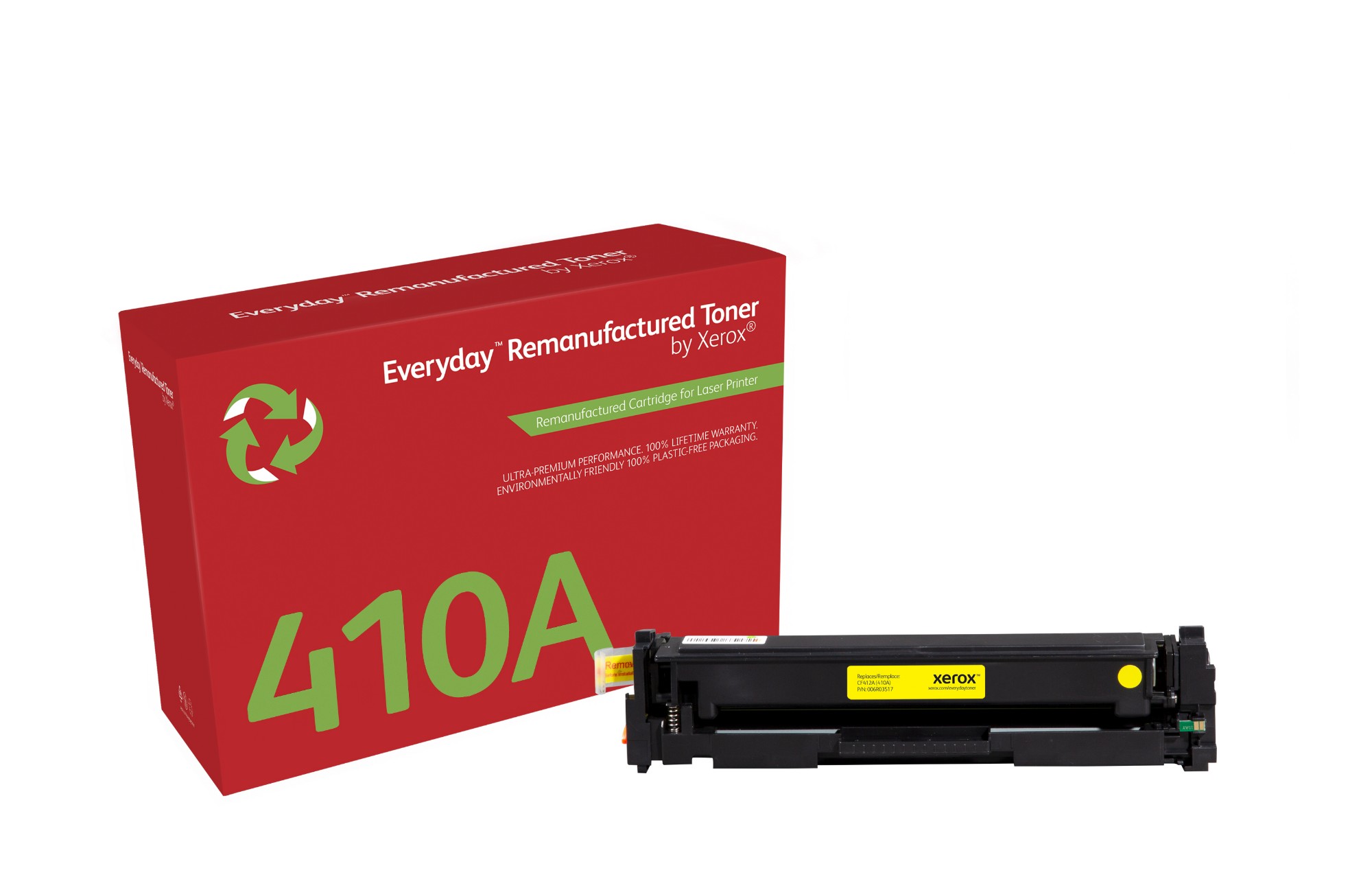 Xerox 006R03517 Toner cartridge yellow, 2.3K pages (replaces HP 410A/CF412A) for HP Pro M 452