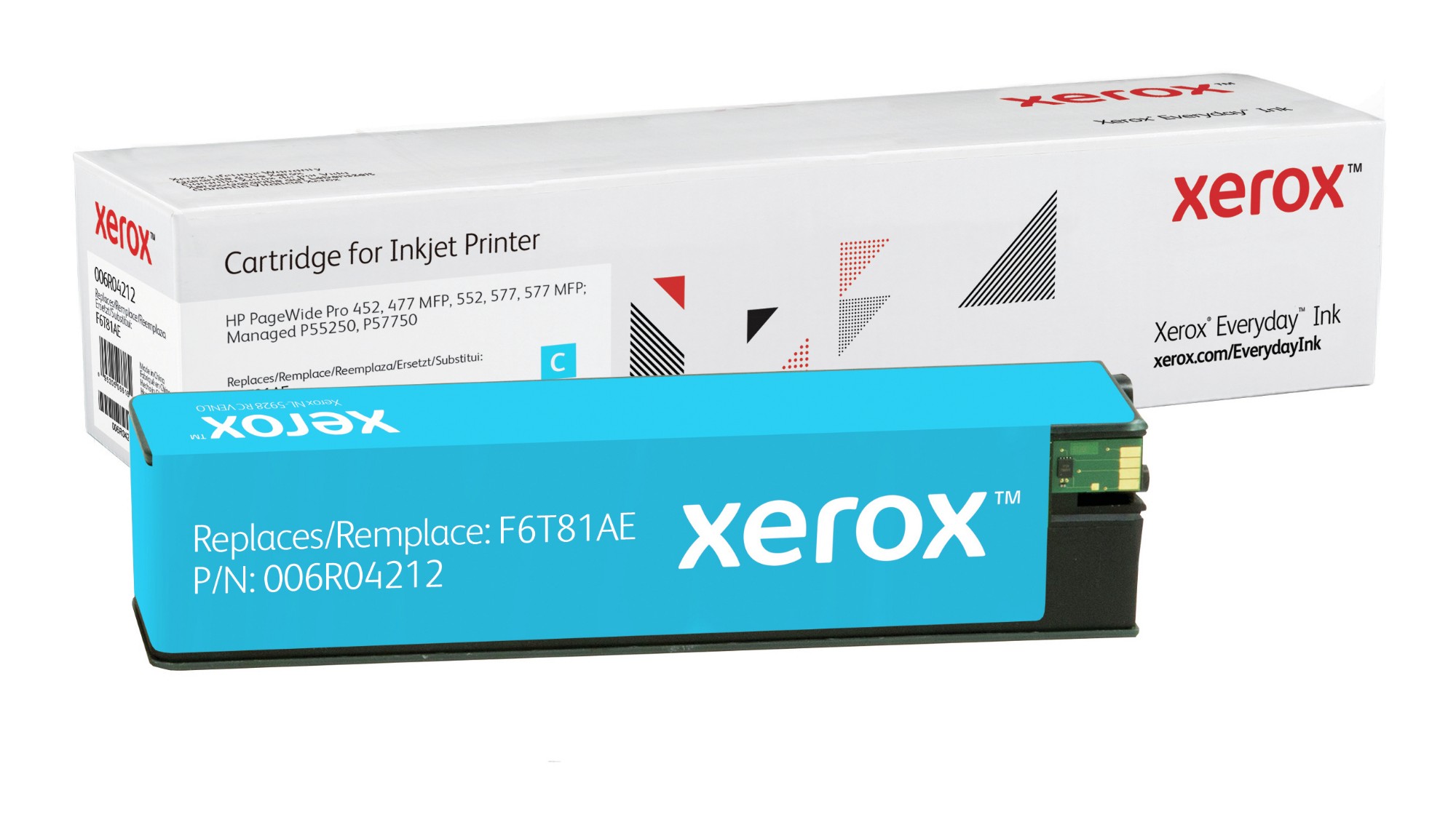 Xerox 006R04212 Ink cartridge cyan, 7K pages (replaces HP 973X) for HP PageWide P 55250/Pro 452/Pro 477