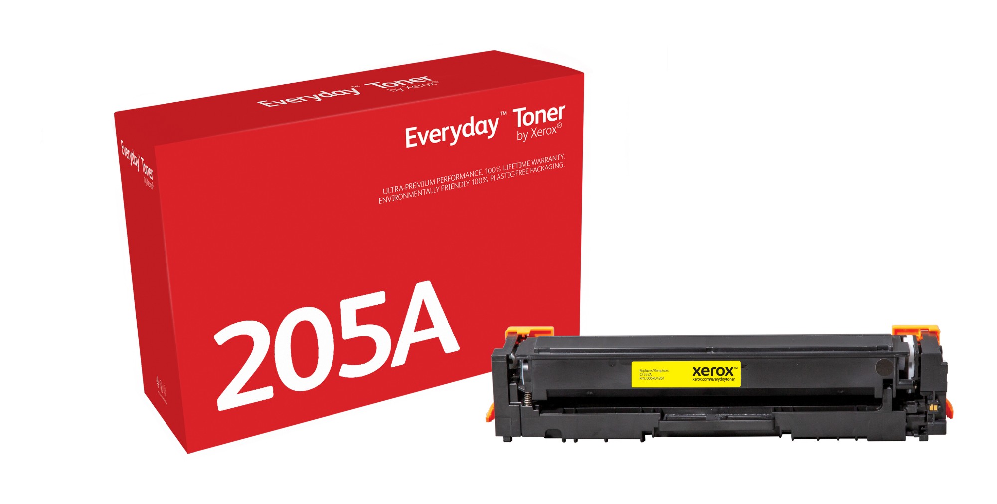 Xerox 006R04261 Toner cartridge yellow, 900 pages (replaces HP 205A/CF532A) for HP MFP 180