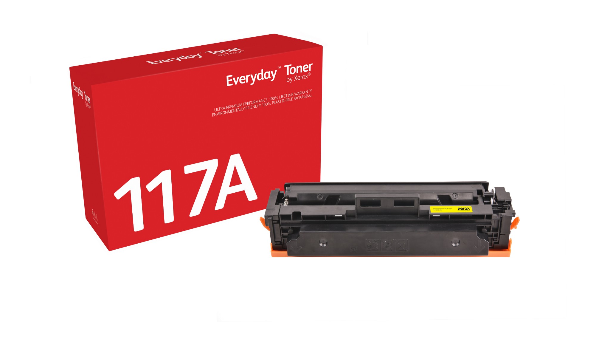 Xerox 006R04593 Toner-kit yellow, 700 pages (replaces HP 117A/W2072A) for HP Color Laser 150