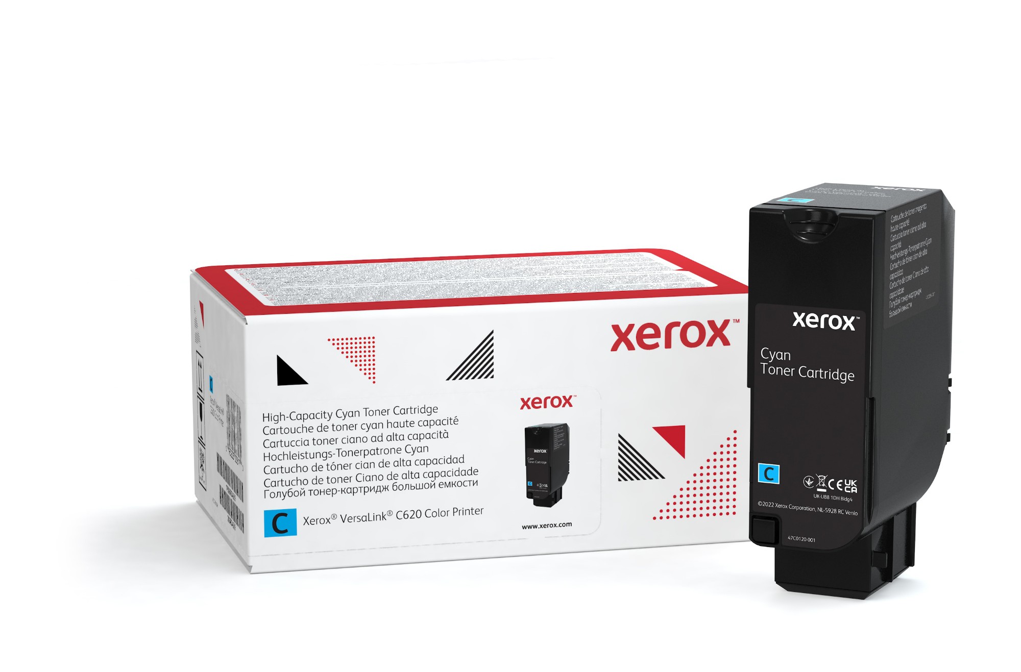 Xerox 006R04625 Toner-kit cyan high-capacity, 12K pages ISO/IEC 19752 for Xerox VersaLink C 620